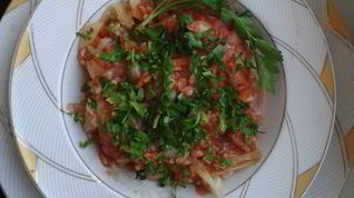 Рецепт Ленивых голубцов с вешенками