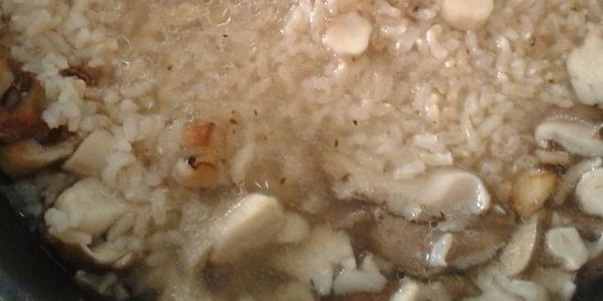 Рецепт ленивых голубцов с вешенками