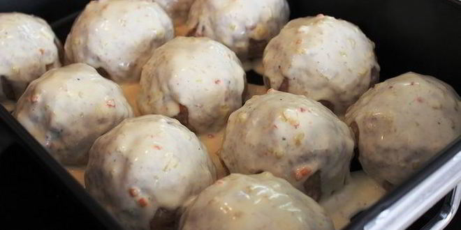 Рецепт ленивых голубцов в кисло-сладком соусе