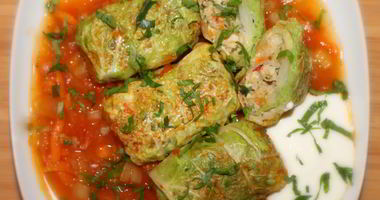 Рецепт Мини-голубцов из пекинской капусты