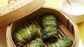 Рецепт Паровых голубцов из пекинской капусты