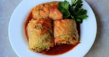 Рецепт Постных голубцов с шампиньонами