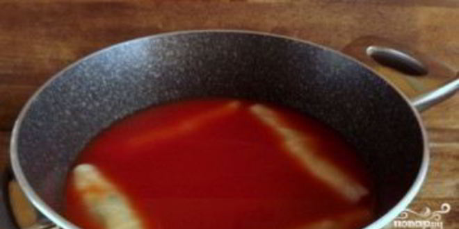 Рецепт постных голубцов с шампиньонами