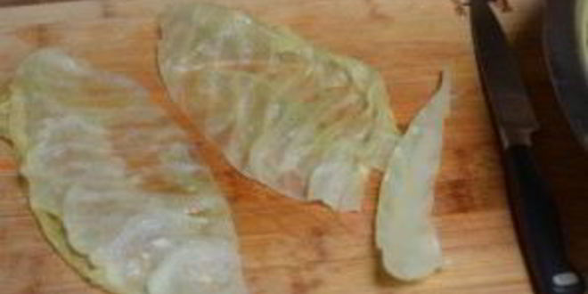 Рецепт вегетарианских голубцов