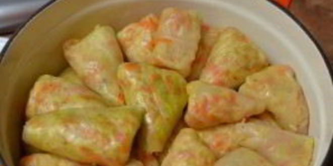 Рецепт вегетарианских голубцов