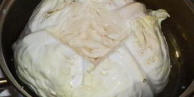 Рецепт запеченных голубцов в сметане и кетчупе