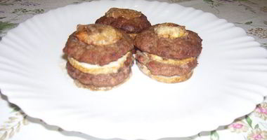 Рецепт Запеченных ленивых голубцов с шампиньонами