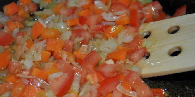 Рецепт гречневой лапши с морепродуктами