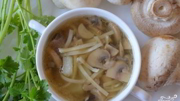 Рецепт Грибной лапши