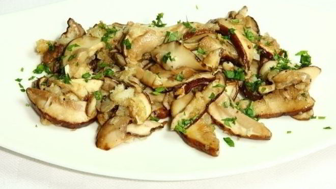 Рецепт белых грибов жареных