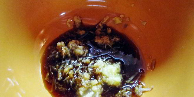 Рецепт грибочков жареных с имбирем и кунжутом