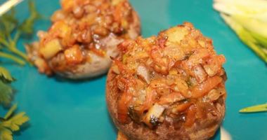 Рецепт Грибов, фаршированных гречкой