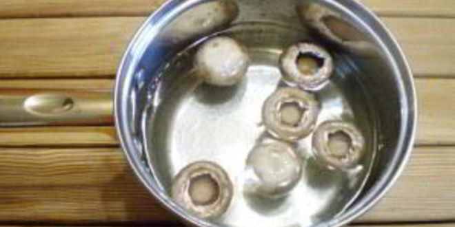 Рецепт грибов фаршированных в духовке