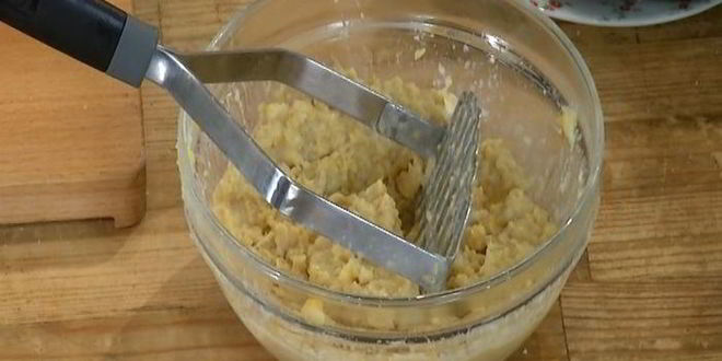 Рецепт грибов на гриле с нутом и баклажанами