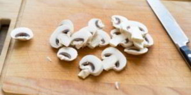 Рецепт грибов под белым соусом