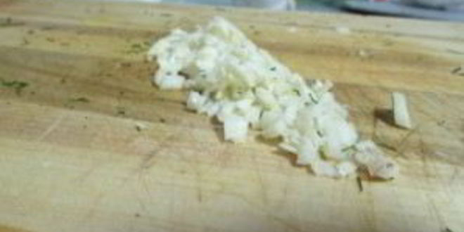 Рецепт грибов с чесноком