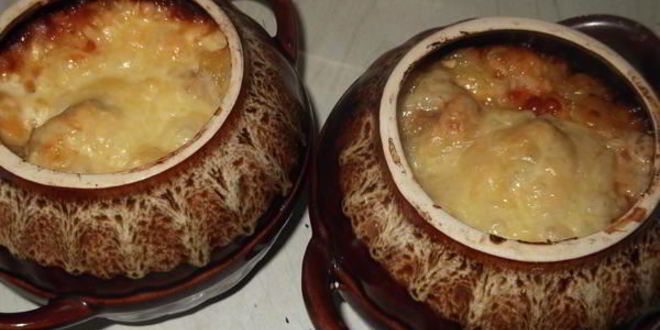 Рецепт Грибов с картофелем способом огратен