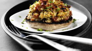 Рецепт Грибов с плавленым сыром