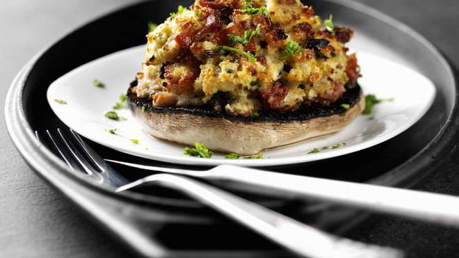 Рецепт грибов с плавленым сыром