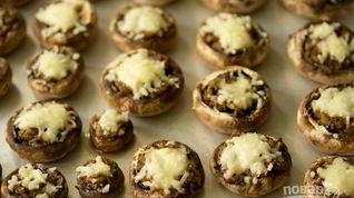 Рецепт Грибов шампиньоны в духовке