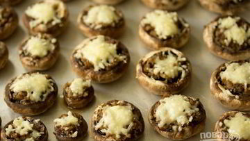 Рецепт Грибов шампиньоны в духовке