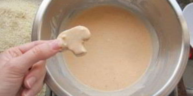 Рецепт грибов в панировке