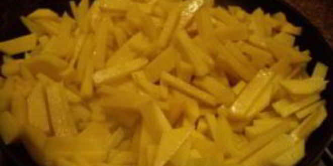 Рецепт лисичек, жареных с картошкой