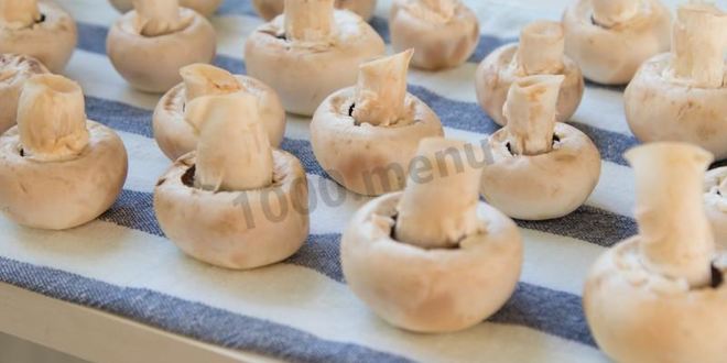 Рецепт мороженных шампиньонов