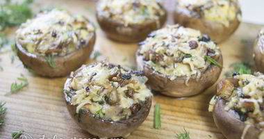 Рецепт Шампиньонов фаршированных сыром