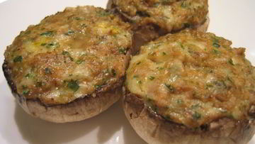 Рецепт Шампиньонов фаршированных в духовке