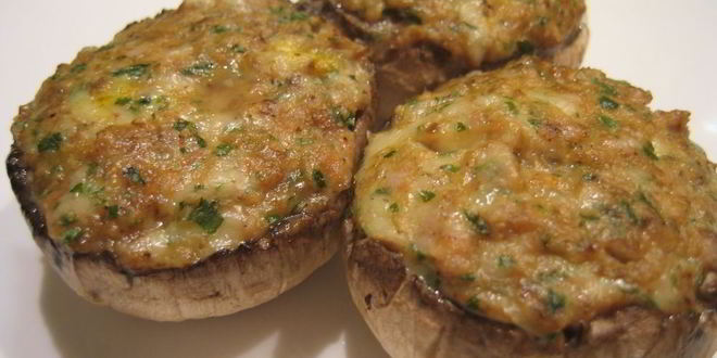 Рецепт Шампиньонов фаршированных в духовке