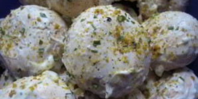 Рецепт шампиньонов на решетке на костре