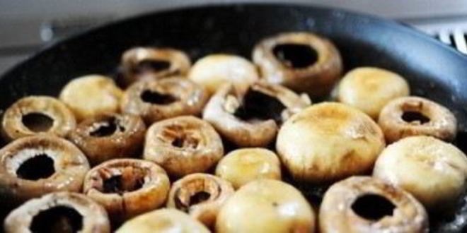 Рецепт шампиньонов на сковороде