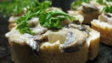 Рецепт Шампиньонов в сметанном соусе