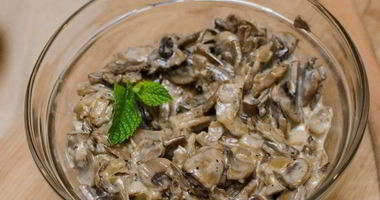 Рецепт Шампиньонов в вине