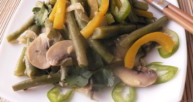 Рецепт Тушеных грибов с овощами