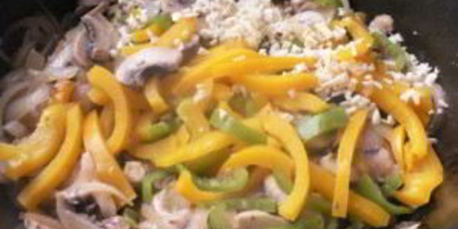 Рецепт тушеных грибов с овощами