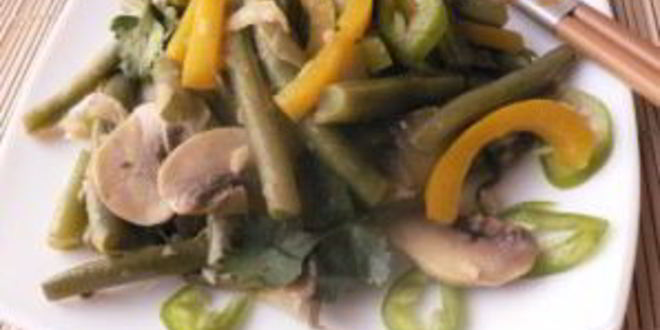 Рецепт тушеных грибов с овощами