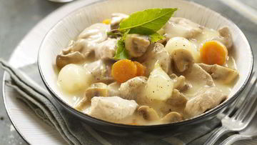 Рецепт Тушеных вешенок со сметаной