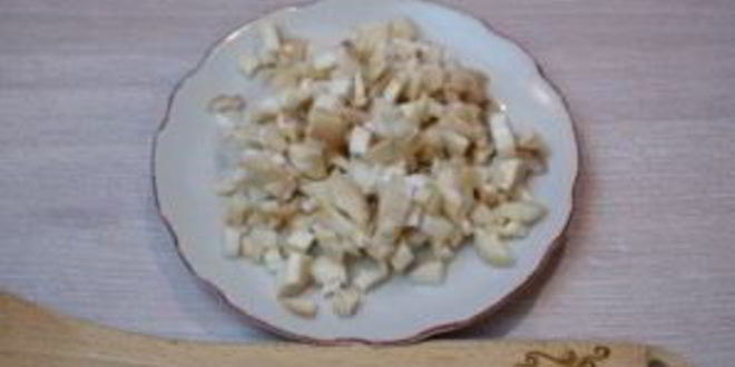 Рецепт запеченных грибов с фаршем в духовке