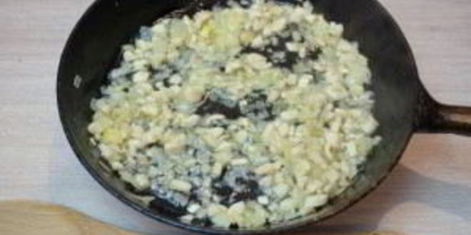 Рецепт запеченных грибов с фаршем в духовке