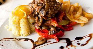 Рецепт Запеченных лесных грибов с чесноком, ворчестерским соусом и тимьяном