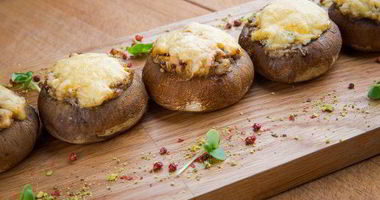 Рецепт Запеченных шампиньонов по-итальянски