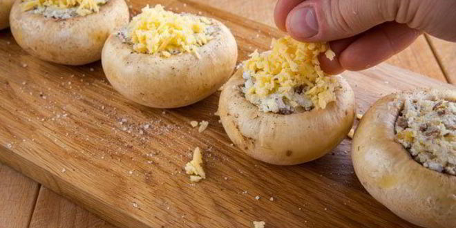 Рецепт запеченных шампиньонов по-итальянски