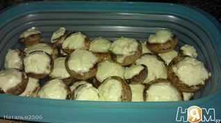 Рецепт Запеченных шампиньонов