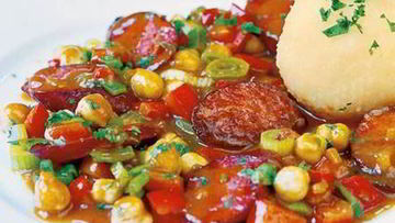 Рецепт Быстрого гуляша с болгарским перцем