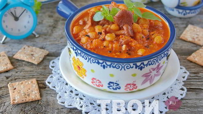 Рецепт грибного гуляша