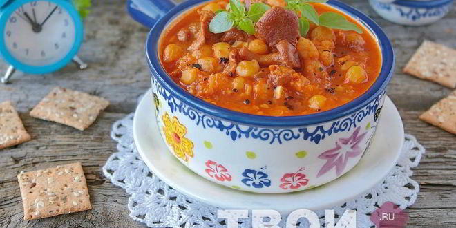 Рецепт грибного гуляша