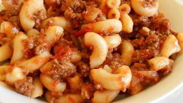 Рецепт Гуляша из фарша с макаронами