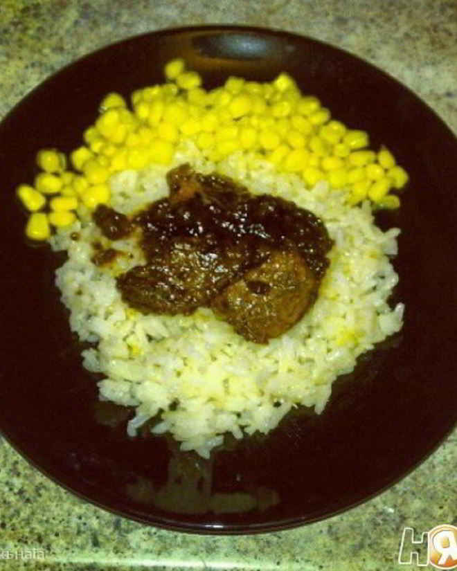 Рецепт гуляша из говядины в пиве с вишней и черносливом